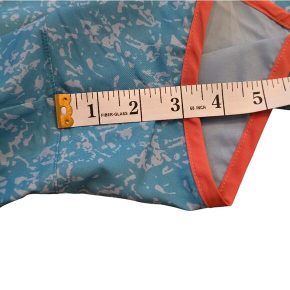 Nike Tempo Aqua and Orange Running Active Athletic Workout Shorts Plus Size 2X - Picture 5 of 13